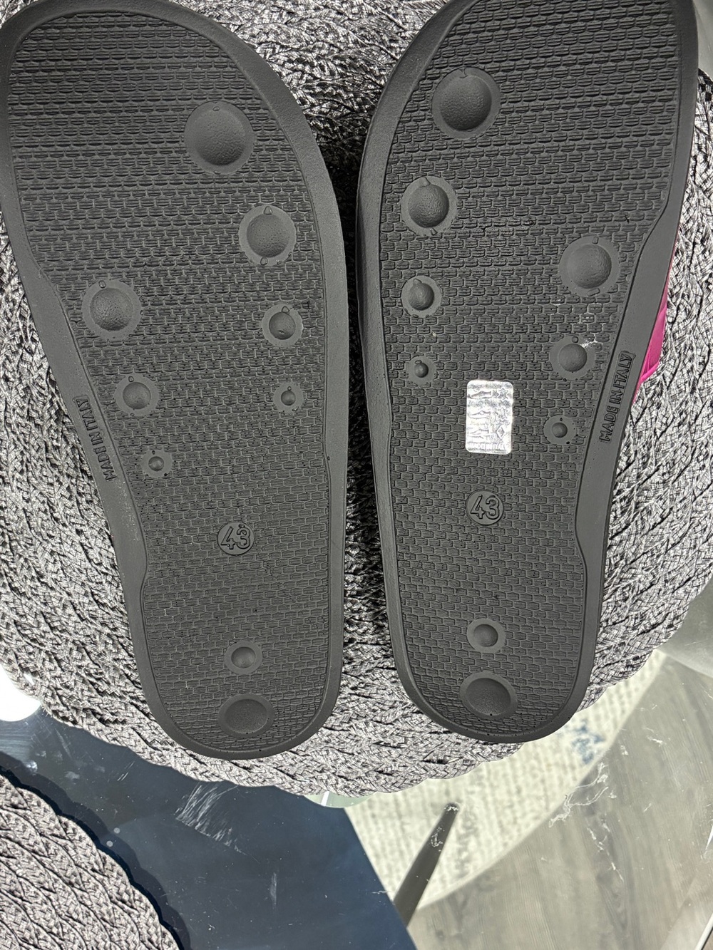 Giuseppe Zanotti Pink Croc Embossed Logo Slides Men’s 10 EU 43 - Picture 3 of 3